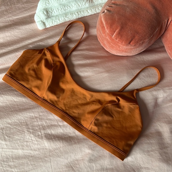 Parade Scoop Bikini Top EcoSplash Swim Women size XL - Picture 2 of 10